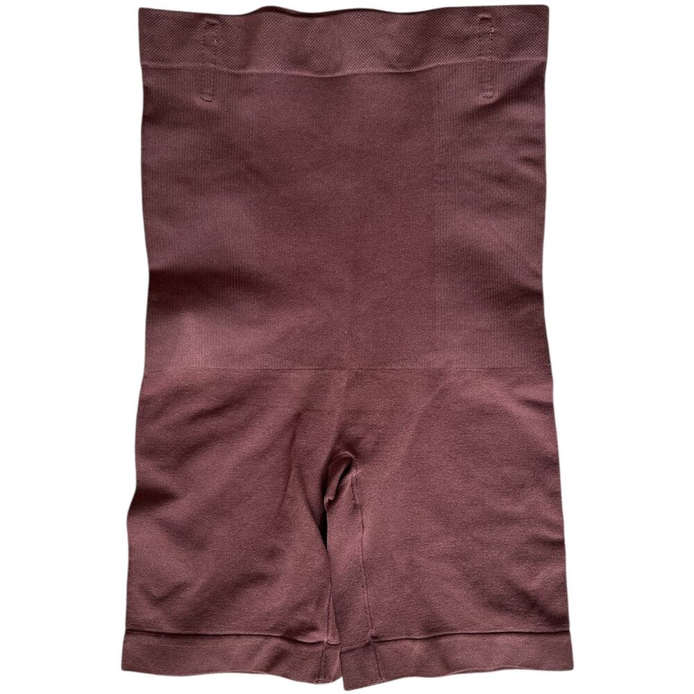 Shapermint Essentials Brown High Waisted Shaper Shorts, XS/S